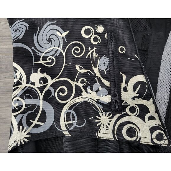 Joe Rocket Womens L Cleo Mesh Motorcycle Jacket Black No Liner Back Pad Only - Picture 5 of 15